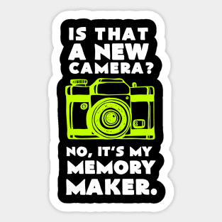 My Memory Maker T-shirt Sticker